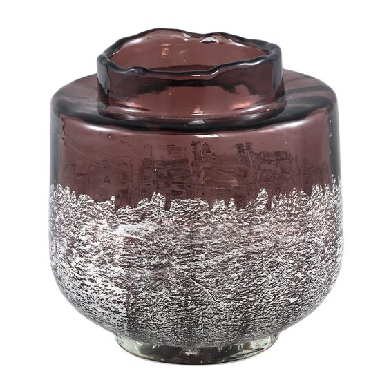 PTMD stikla vāze "Niddy" d18.5cm x h19cm